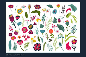 Bright Blossom Vector Collection