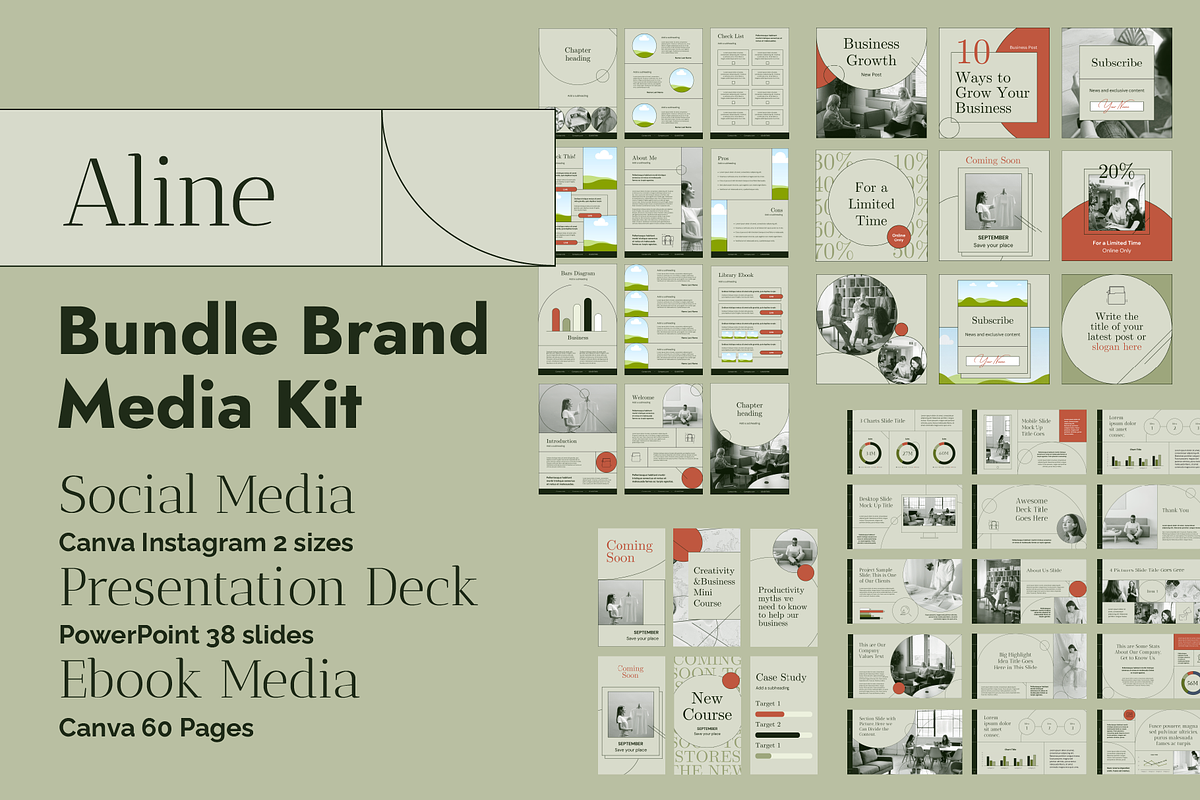 Alines - Social Media Deck Bundle, a Social Media Template by chio.design - Khalay Chio (Photo 1 of 9)