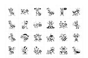 Ant Cartoon Stickers Pack, an Emoji Icon by Vectors Market (Thumbnail 6 of 6)