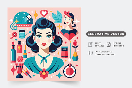 Modern abstract design featuring a w, a Graphic by Iftikhar Alam