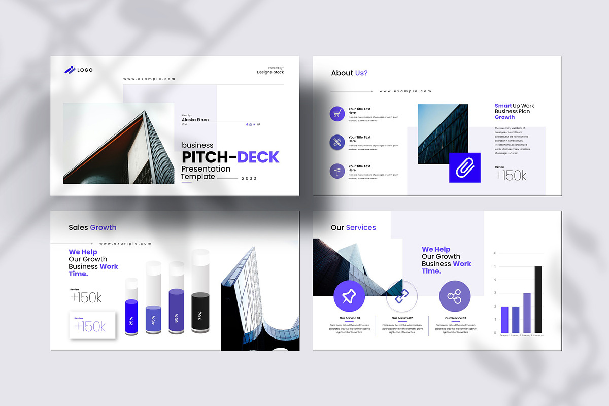Business Pitch-Deck Presentation, a Presentation Template by Creative-Work (Photo 3 of 9)