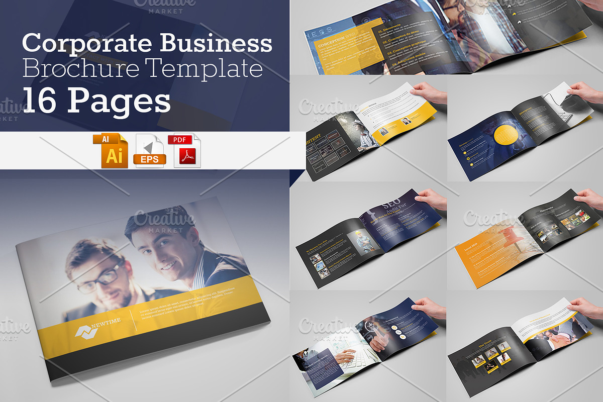 A5 Business Brochure/Catalog, a Brochure Template by Cristal Pioneer (Photo 1 of 13)