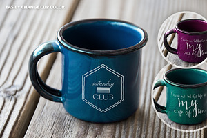 Authentic Logo Mug Mockups Vol. 01