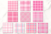 Pink Tartan Seamless Pattern, a Pattern Graphic by wind mill (Thumbnail 2 of 3)