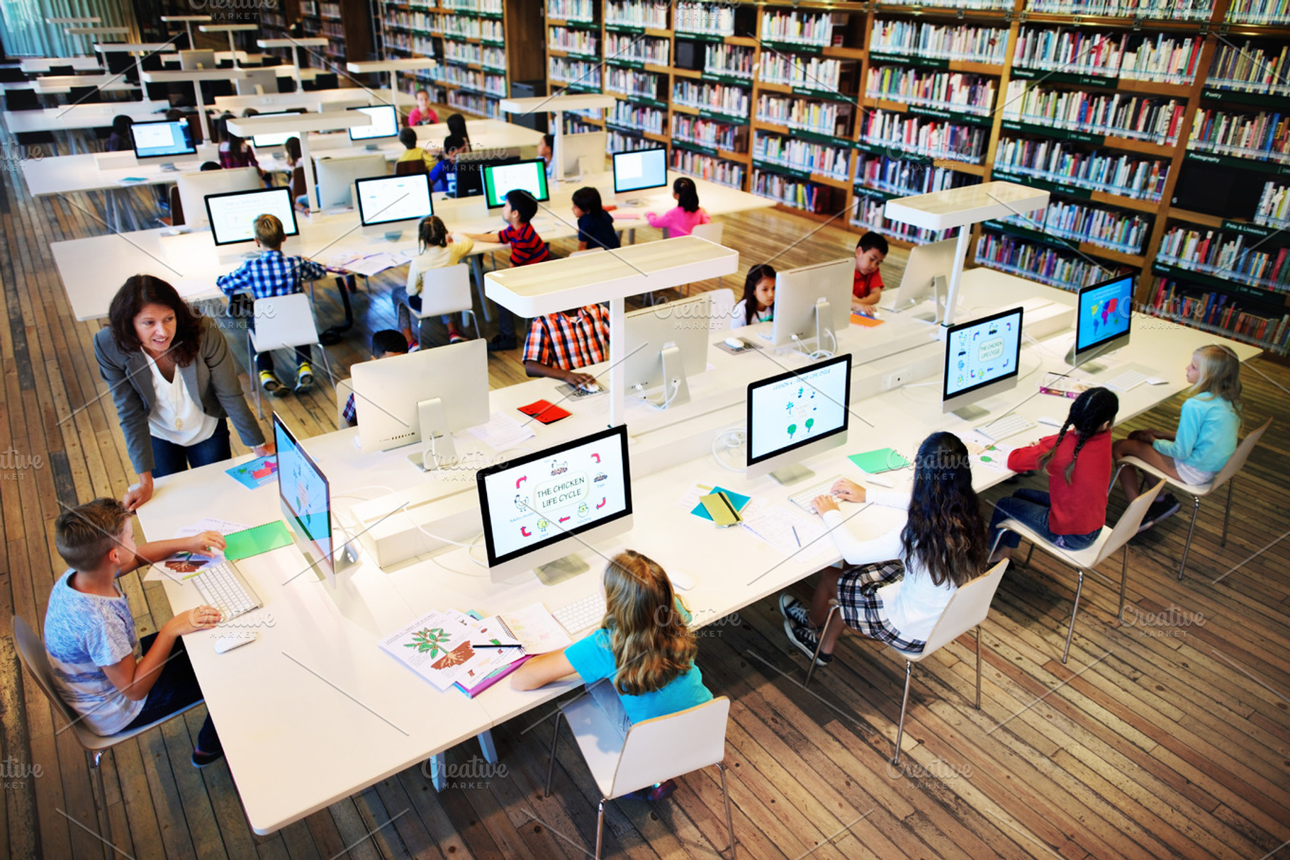 Diversity classroom stock photo containing back to school and boy, a School & Education Photo by rawpixel