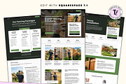 Fencing Website Template, a Squarespace Template by Template Twist Shop (Thumbnail 2 of 9)