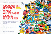 Illustration Logo Badges Bundle #4, a Branding & Logo Template by The Good Store (Thumbnail 1 of 10)