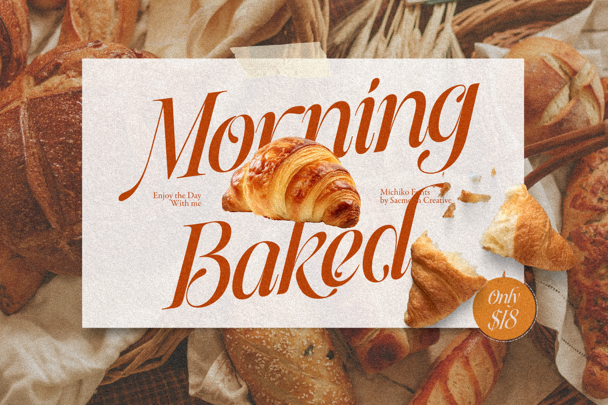 Michiko, a Serif Font by saemoon creative (Photo 7 of 12)