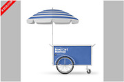 Street Food Food Cart Mockup, a Product Mockup by Bruno's Shop (Thumbnail 1 of 3)