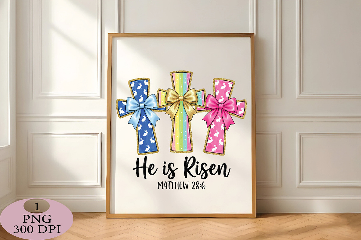 Christian Easter Coquette Png, an Illustration by Daily.Designs (Photo 5 of 5)