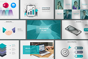 Business Plan PowerPoint Template, a Presentation Template by Abert (Thumbnail 1 of 17)