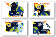 10 World Asteroid Day Illustration, a Technology Illustration by denayunebgt (Thumbnail 3 of 4)