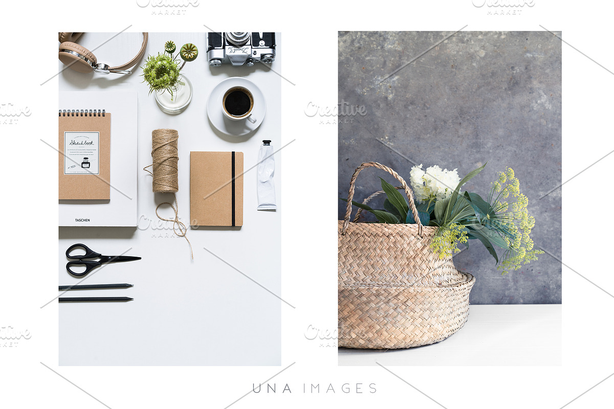 Scandinavian style photo bundle, a Social Media Template by Una Matison (Photo 16 of 21)