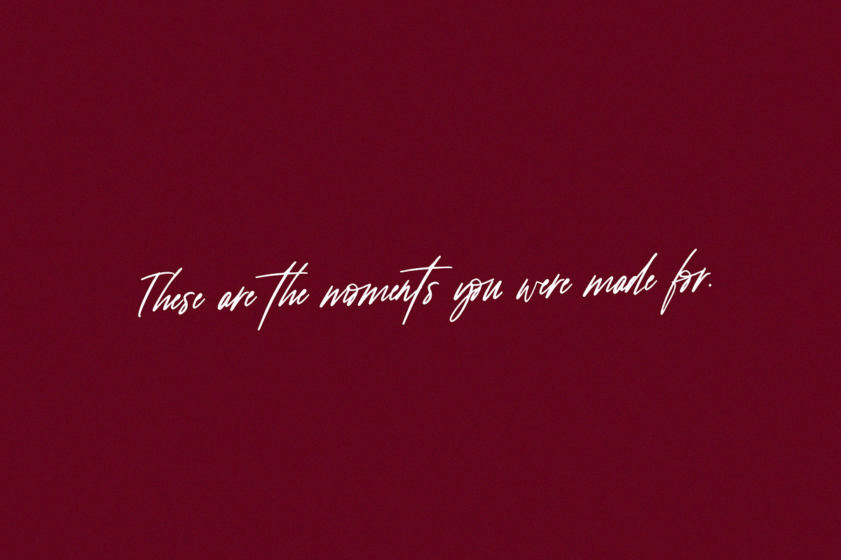 Movements | Handwritten Font preview 2