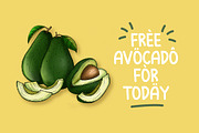 Avocados, a Script Font by Kang1993 (Thumbnail 3 of 8)