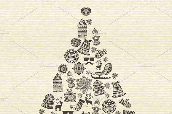 Vector Greeting Card preview 2