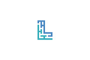 Labyrinth - Letter L Logo, a Branding & Logo Template by Mauro Bertolino (Thumbnail 1 of 4)