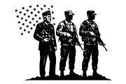 Military Heroes Group, an Object Graphic by Gfx_Store (Thumbnail 15 of 16)