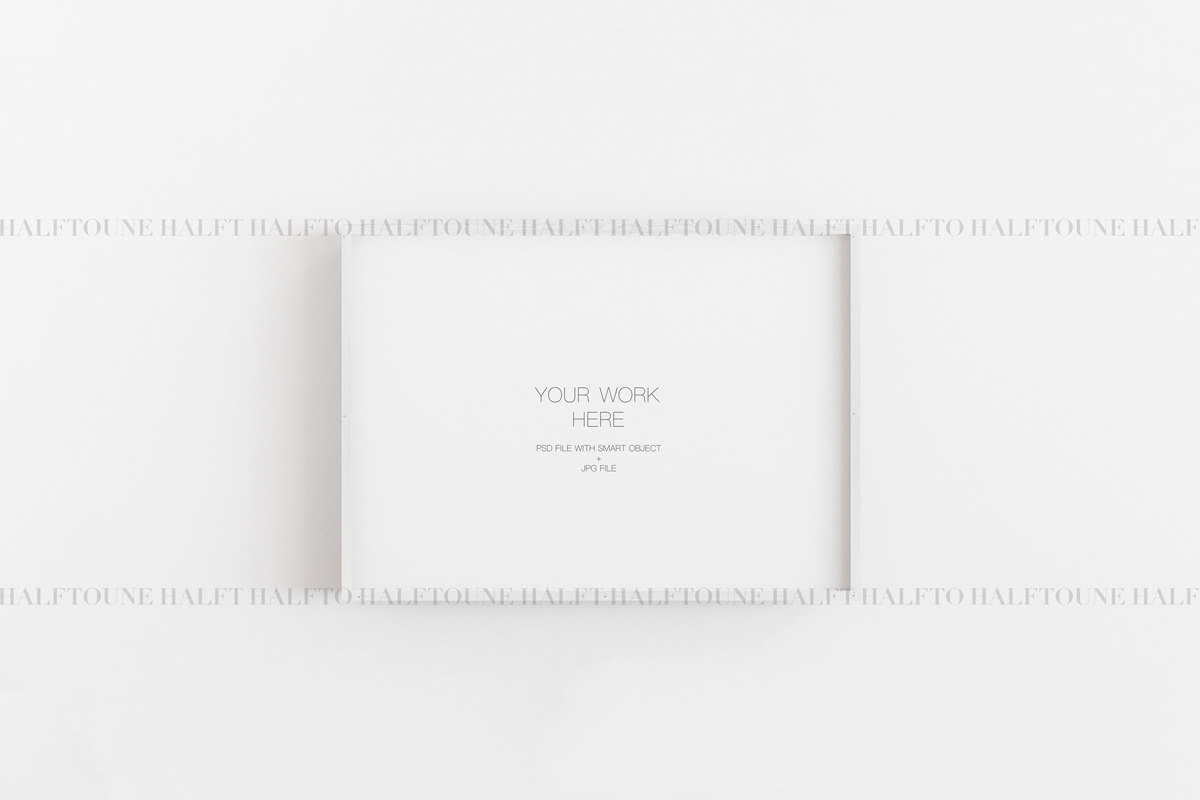 Customizable Wooden Frame Mockup, a Graphic by HALFTOUNE (Photo 6 of 9)