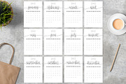Calendar 2023 A4 Sunday Start, a Stationery Template by ZoollGraphics (Thumbnail 2 of 2)