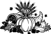 Thanksgiving Harvest SVG Bundle, an Illustration by Designs_River (Thumbnail 37 of 48)