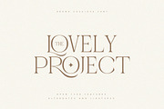 Brown Casalova | Stylish Typeface, a Serif Font by Pentagonistudio (Thumbnail 2 of 10)