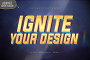 Retro Neon Light Text Effect, a Layer Style Add-On by Andrew Skoch Design (Thumbnail 7 of 9)