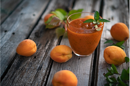 Blended Colorful Apricot Sugar Free, a Food & Drink Photo by irina.paley