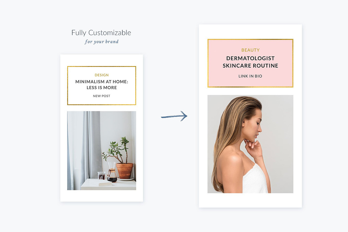 Instagram Stories Gold | CANVA, a Social Media Template by Poego Social (Photo 3 of 12)
