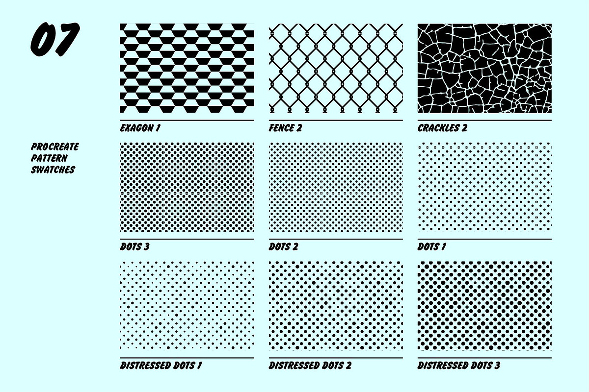 Multitone Procreate Swatches, a Brush Add-On by MightySHORT (Photo 8 of 9)