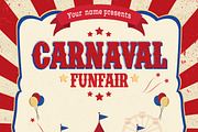 Carnival Fun Fair Flyer Poster, a Flyer Template by Artolus (Thumbnail 3 of 4)