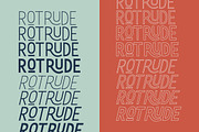 Rotrude Sans (16 FONTS) - 40% OFF, a Sans Serif Font by Sarid Ezra (Thumbnail 2 of 10)