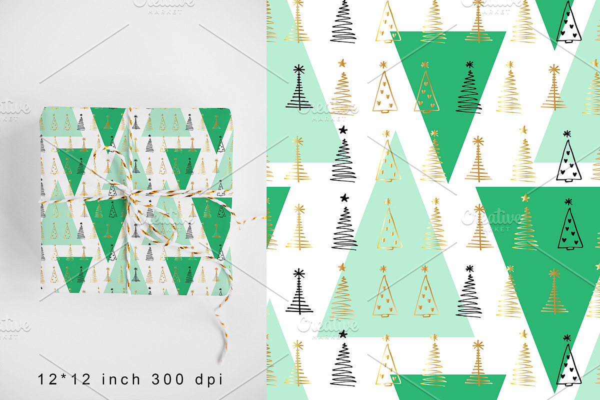 Christmas Tree Bundle, a Graphic by kh_cat (Photo 4 of 11)