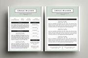 Resume Template 4 Pack | CV Template, a Resume Template by Refinery Resume Co. (Thumbnail 2 of 3)