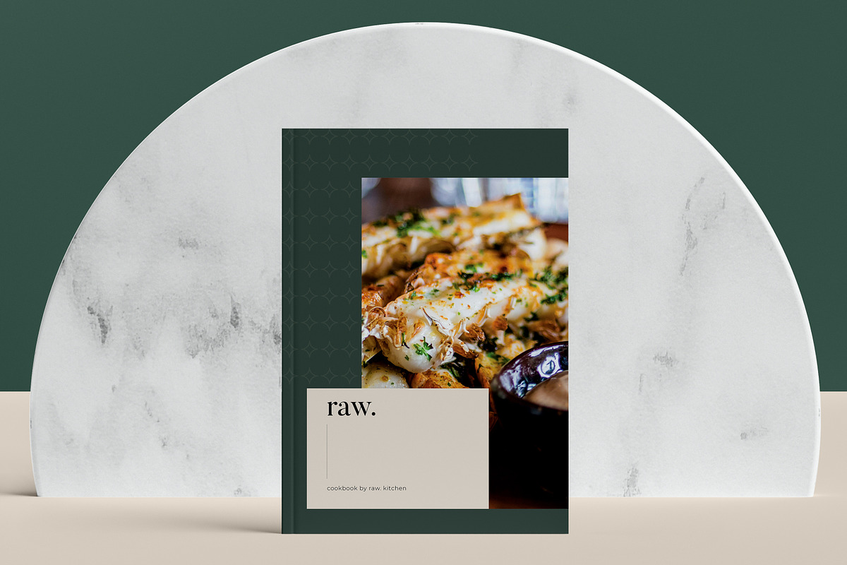 Raw Cookbook, a Brochure Template by Loc Tropis (Photo 2 of 8)