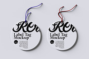 Set of Tag Clothing Labels Mockup, an Advertising Mockup by Black Cat Studio (Thumbnail 3 of 6)