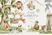 Woodland animals Bundle 2000, an Animal Illustration by 60secondsArt (Thumbnail 10 of 13)