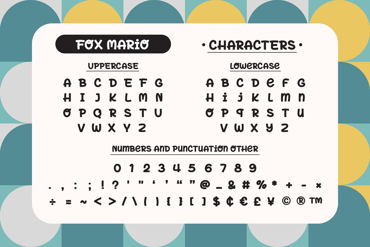 Fox Mario Font Trio, a Handwritten Font by Fox7 By Rattana (Photo 6 of 12)