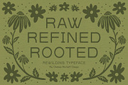 Rewilding, a Sans Serif Font by Chelsea Burkett (Thumbnail 4 of 8)