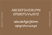 Notes Handwritten Font, a Font by Kind October Studio (Thumbnail 2 of 7)