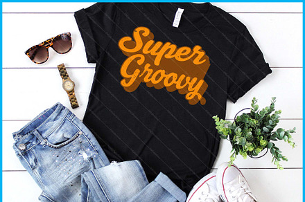 Super Groovy Vintage Retro 1970s SVG