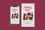 Valentine's Day Instagram Bundle, a Social Media Template by Saman Osama (Thumbnail 3 of 5)
