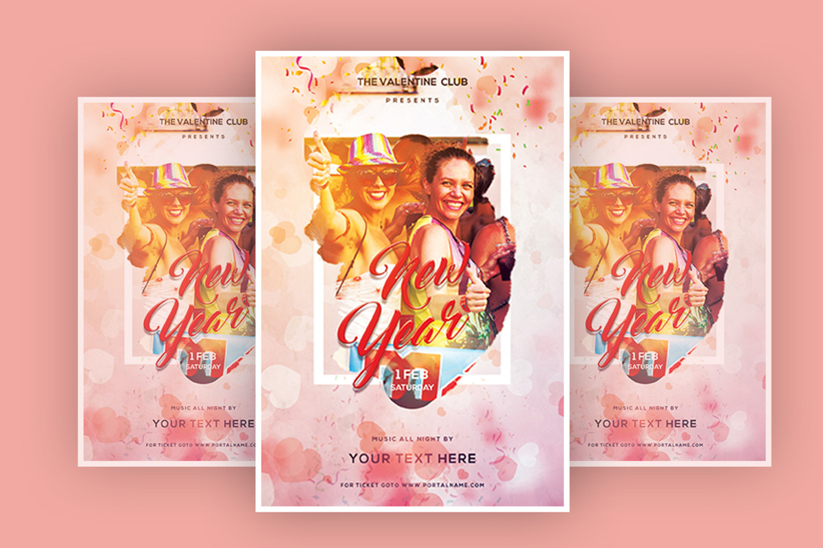 New year party, a Flyer Template by What a Story (Photo 2 of 2)