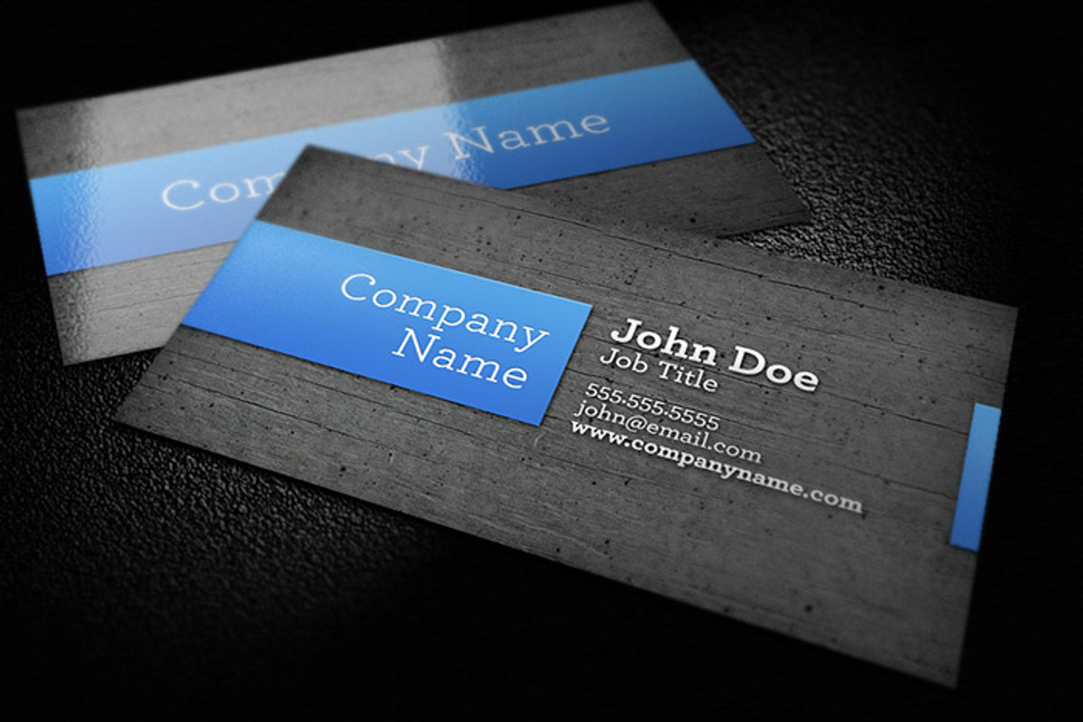 Wood Background Business Card, a Business Card Template by Design Panoply (Photo 2 of 4)
