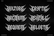 Exilium | Black Metal Font, a Blackletter Font by Denustudios (Thumbnail 2 of 12)