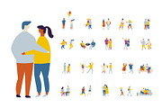 400+ Set of flat vector people, a Person Illustration by Vector_Art (Thumbnail 7 of 24)