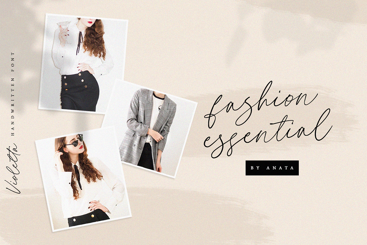 Sale 20% Violetta // Classy Font, a Script Font by Anatadesign (Photo 14 of 20)
