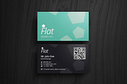 Flat Business Card, a Business Card Template by Rafael Oliveira (Thumbnail 3 of 5)