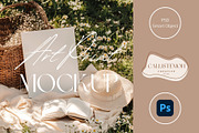 Boho Art Print Mockup AR-PI-001, a Books & Magazine Mockup by Callistemon Creative (Thumbnail 1 of 8)