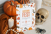 Halloween Party Invite Mockup PSD, an Advertising Mockup by TatiMockup (Thumbnail 4 of 4)